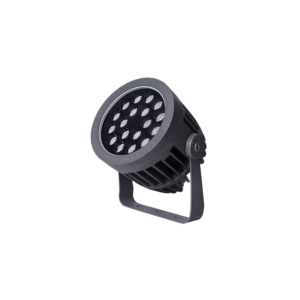 FL Series φ160×212.5mm 30-LED Long-Range Beam Round Flood Light for Large Building Facade Lighting