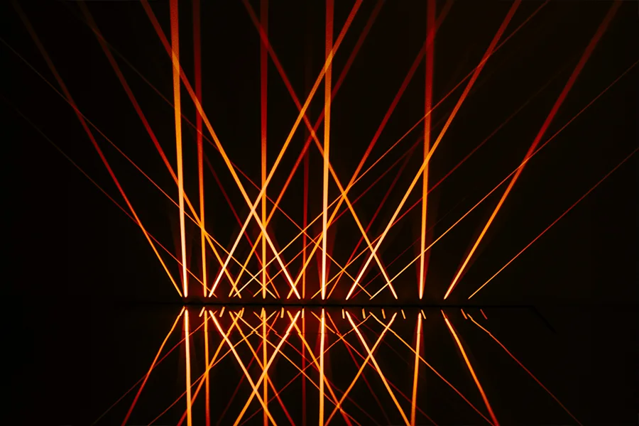 Theme park monument lighting