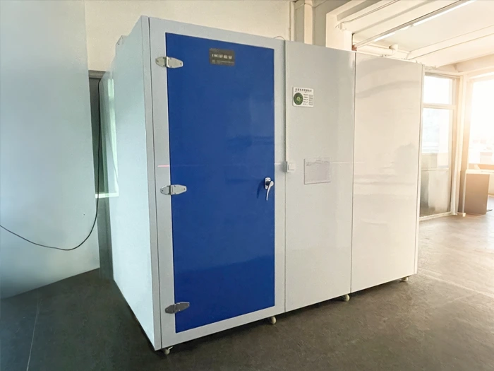 EMC shielding room for DMX512 signal stability validation