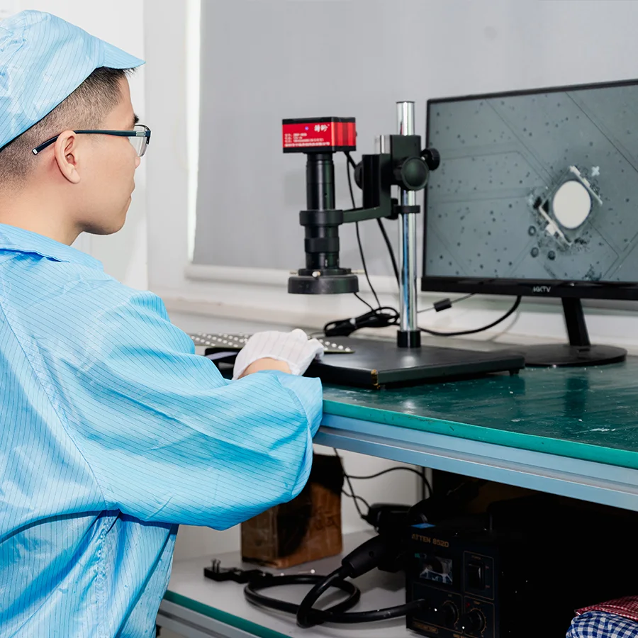 SHONE R&D capability with custom lenses continuous light band human brick light interaction multi sensor fusion and AI algorithms