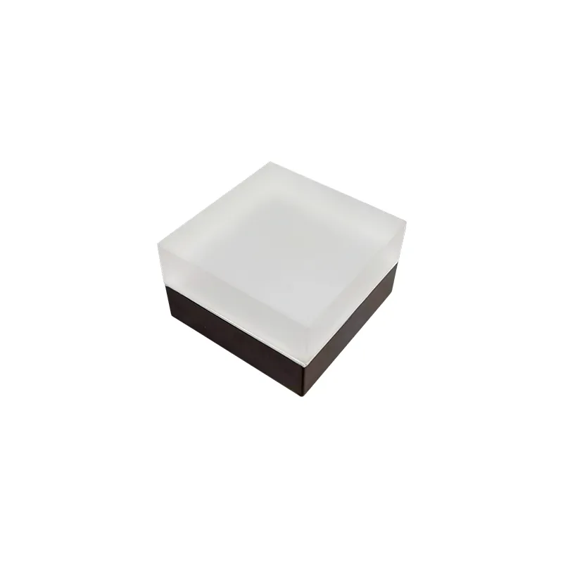 WL Series 100×100×60mm IP65 IK06 Crystal Glass LED Wall Tile for Facades, Commercial Buildings, Urban Renewal and Cultural Tourism Spaces