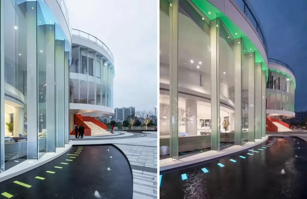 3- Water Feature Area – Canal Vanke Center • Innovation Experience Center