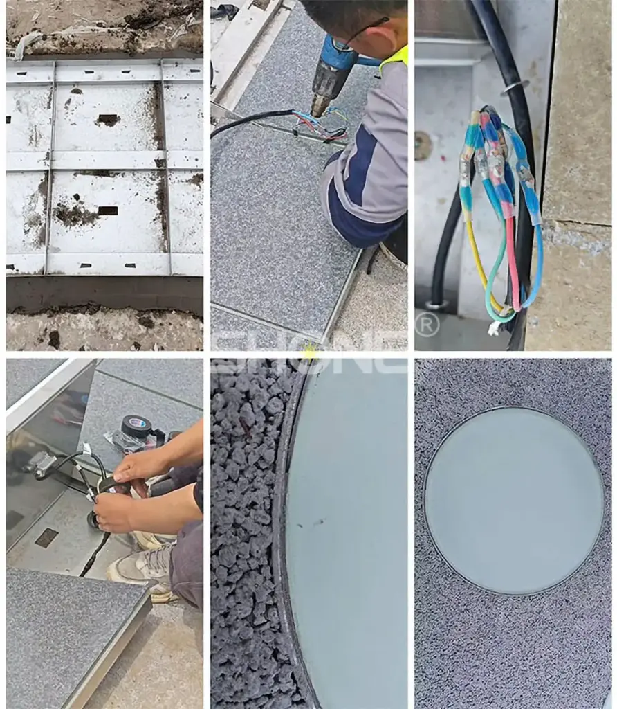 How Shone LED Floor Tiles Withstood 48-Hour Flooding & 3 Years of Service-6-Partner Precision Installation and Quality Control