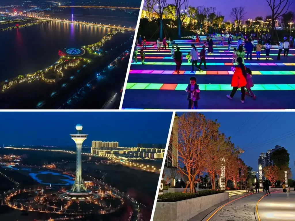 Practical Outdoor Lighting Solutions: The Application of LED Floor Tiles in Parks