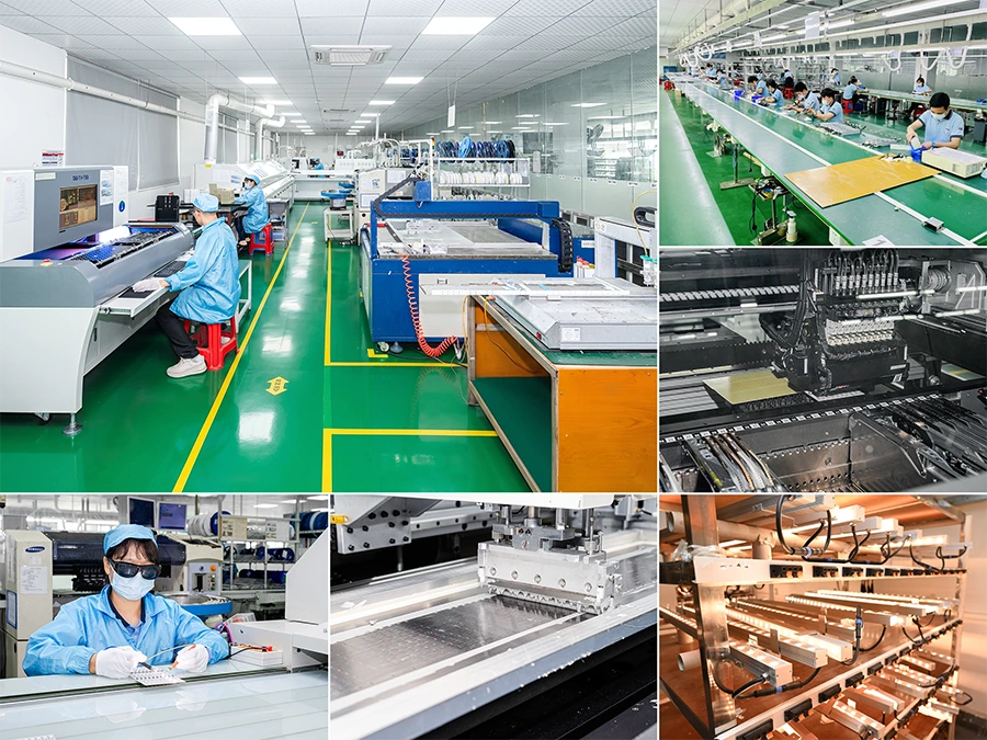 Manufacturing proof snapshot covering NO MOQ samples lead time AOI inspection laboratory systems and ISO certification