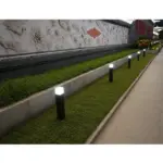 SBL Series 100×100×640mm IP67 IP68 IK10 Square Solar Bollard Light-2
