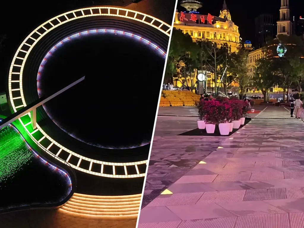 Urban Renewal Projects | LED Brick Applications in Public Space Transformation