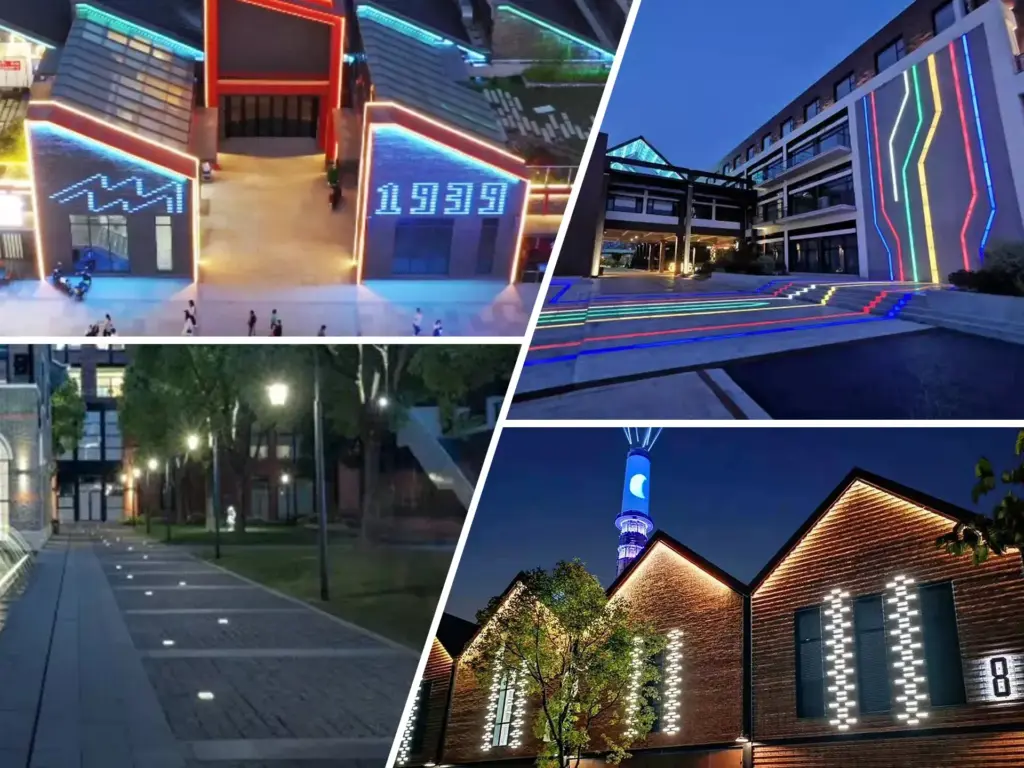 Urban Renewal Projects | LED Wall Tiles in Industrial Heritage Revitalization