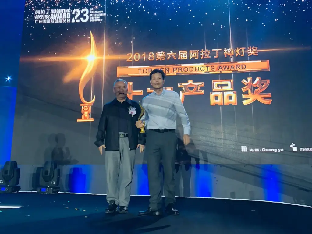Wood LED Stairs awarded“Top Ten Products Award”of Alighting Award-2-award-ceremony