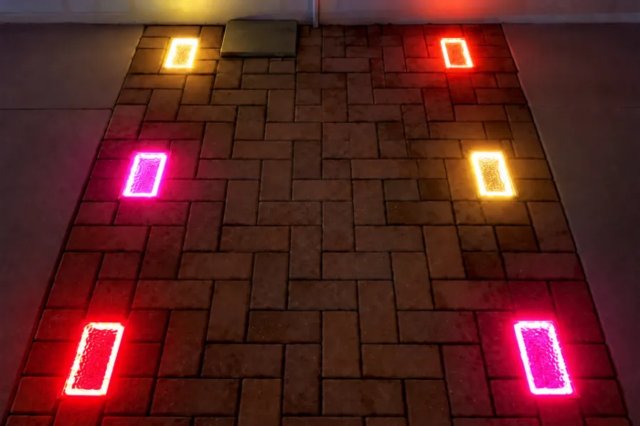 Commercial Solar Paver Lights